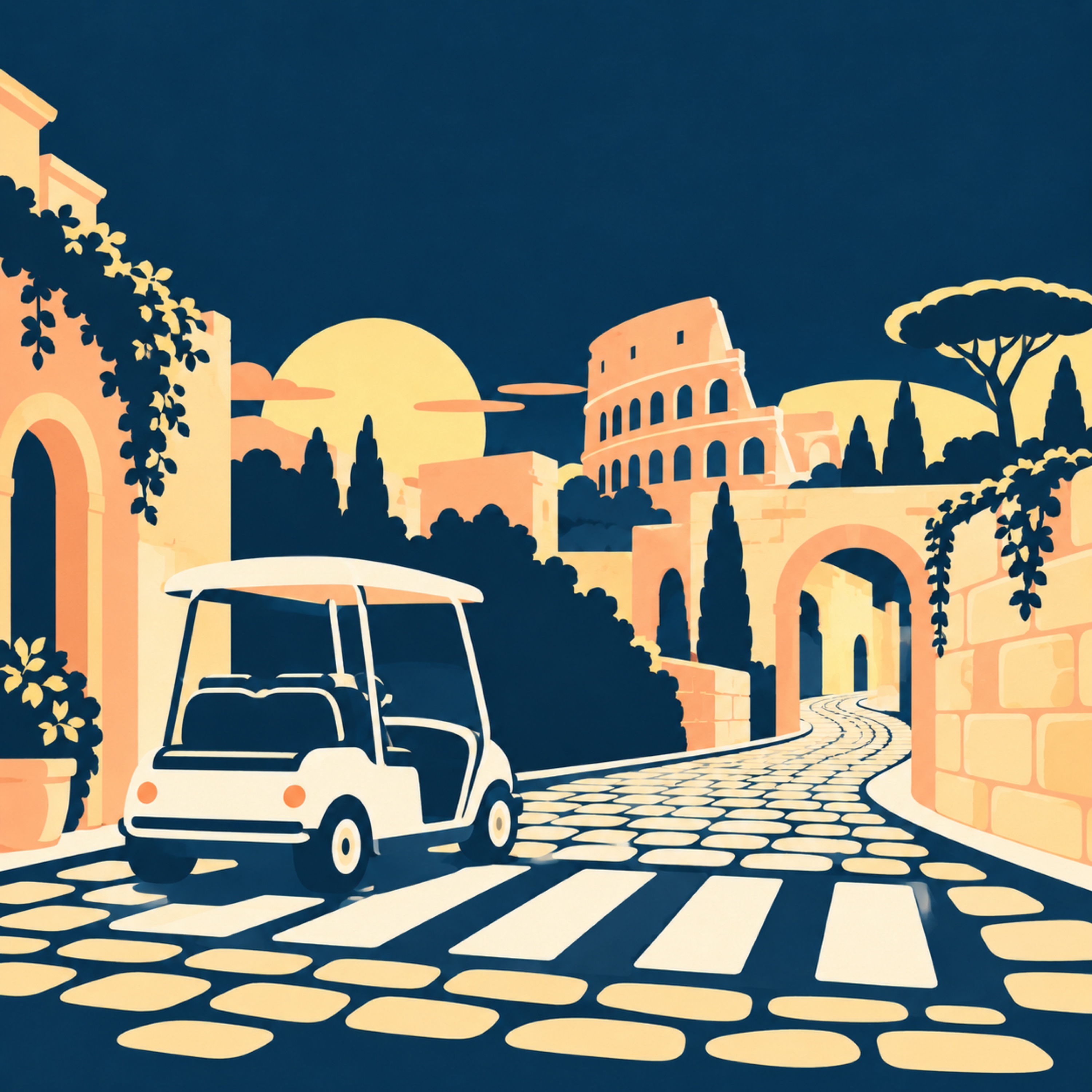 Episode illustration for Room for Rome, and a Long Journey Home